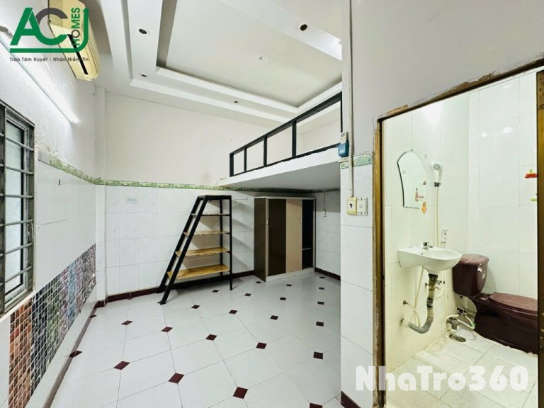 Phòng trọ gác, sẵn máy lạnh gần HUIT