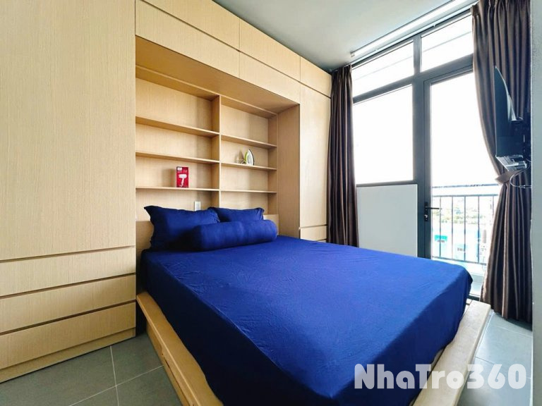 Cho thuê căn hộ quận 8 gần Q1, ban công thoáng