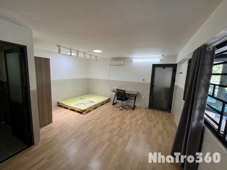 Cho thuê căn hộ Studio rộng rãi   Full nội thất  Giờ giấc tự do tại Lê Duy Nhuận, Tân Bình