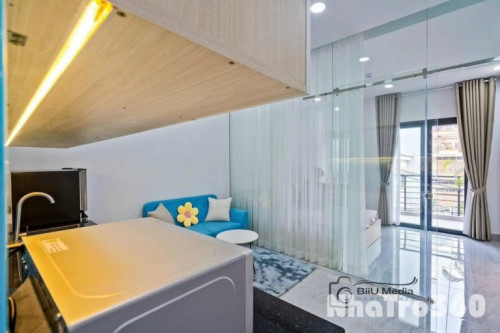 CHO THUÊ CĂN HỘ DỊCH VỤ 1 PHÒNG NGỦ BAN CÔNG