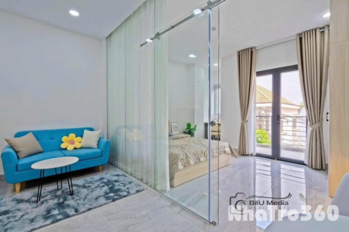 CHO THUÊ CĂN HỘ DỊCH VỤ 1 PHÒNG NGỦ BAN CÔNG