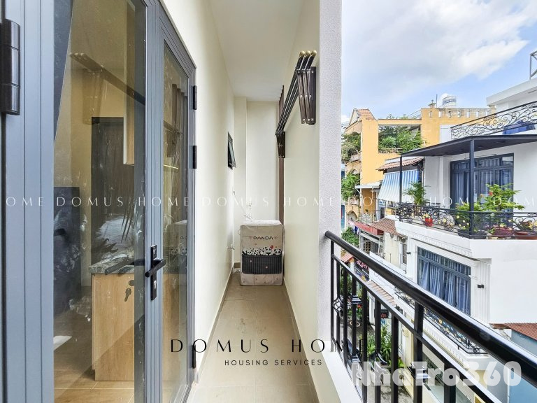 Cho thuê studio ban công - gần ngay cầu chữ Y, cầu Nguyễn Văn Cừ, cầu Rạch Ông,...