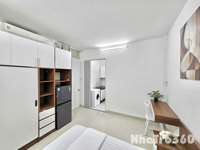 Cho thuê căn hộ 1PN Q10, gần Vạn Hạnh Mall, Đh Bách Khoa, Đh Huflit, nhà thờ Đồng Tiến,...