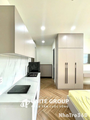 Cho thuê căn hộ gần Q1 cửa sổ thoáng full nội thất