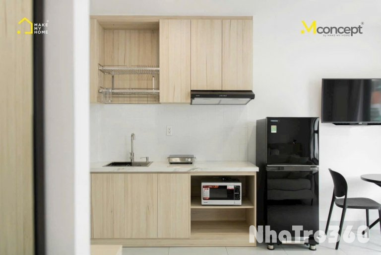 Căn Hộ Studio Nội Thất Máy Giặt Riêng Giáp Q10