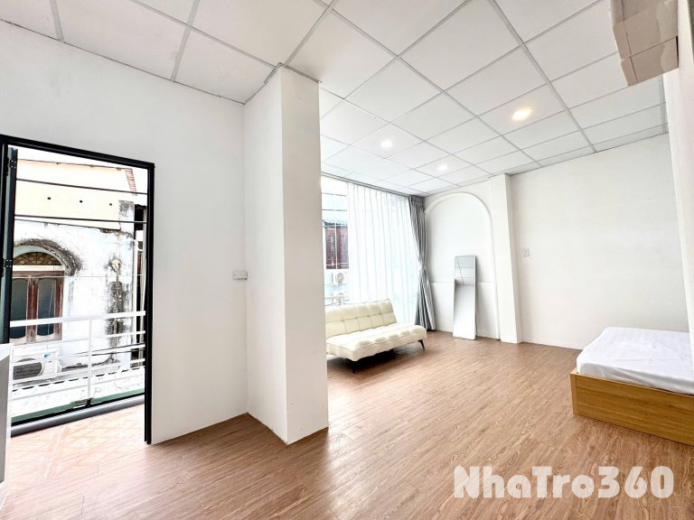 Cho thuê căn hộ Studio Ban công thoáng Q8 gần cầu Nguyễn Văn Cừ, vòng xoay Trung Sơn, TDTU