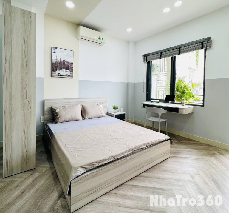 CHO THUÊ CĂN HỘ 1PN CÓ BAN CÔNG