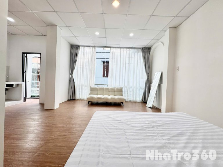 Studio ban công máy giặt riêng - gần cầu Kênh Xáng, cầu Him Lam, cầu Nguyễn Văn Cừ, vòng xoay Trung Sơn,...