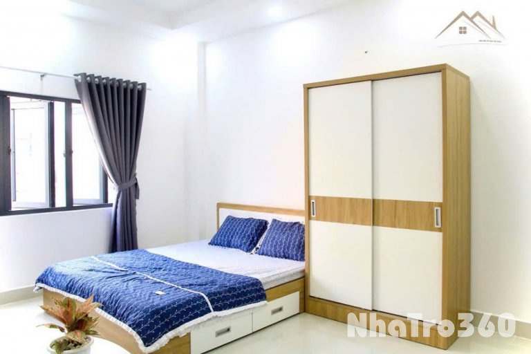 STUDIO FULL NỘI THẤT CÓ CỬA SỔ RỘNG THOÁNG MÁT