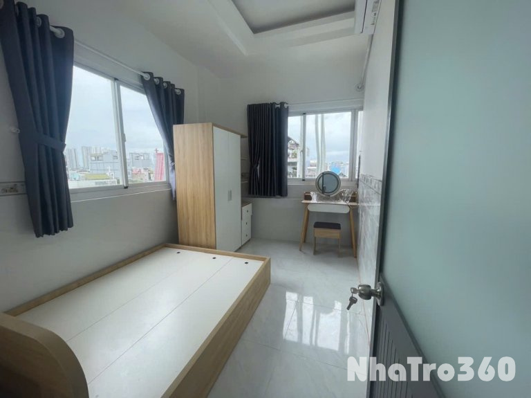 Cho thuê căn hộ 2PN Cửa sổ thoáng MỚI KENG Q8 gần cầu chữ Y, cầu Nguyễn Văn Cừ