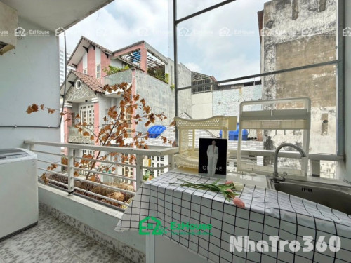 Căn hộ full nội thất ban công rộng 40m2 thoáng mát