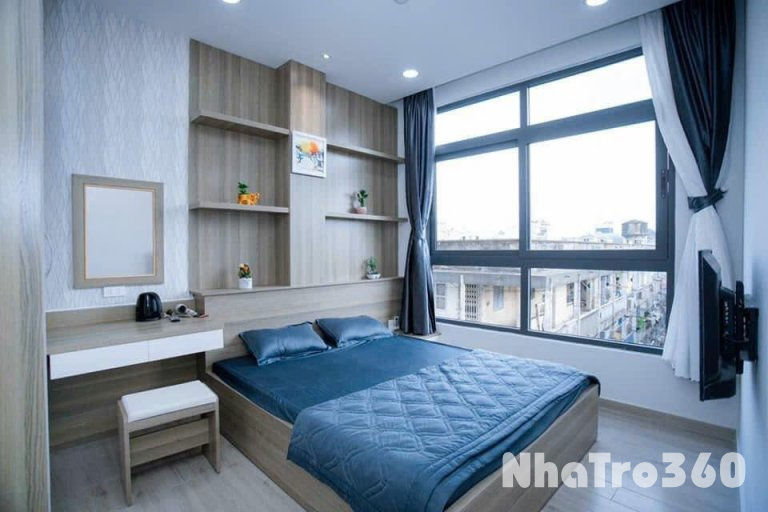 CĂN HỘ STUDIO QUẬN 10 CỬA SỔ THOÁNG, FULL NỘI THẤT