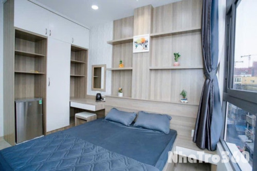 CĂN HỘ STUDIO QUẬN 10 CỬA SỔ THOÁNG, FULL NỘI THẤT