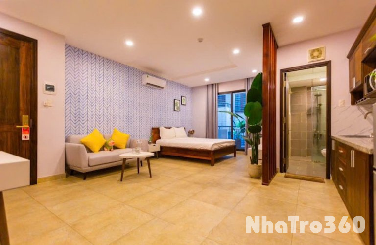 Studio full nội thất hiện đại gần Sân bay