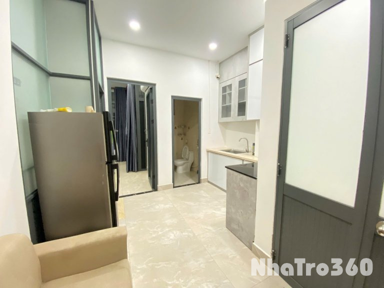 Studio ban công rộng, full nội thất – gần sân bay Tân Sơn Nhất & CV Hoàng Văn Thụ