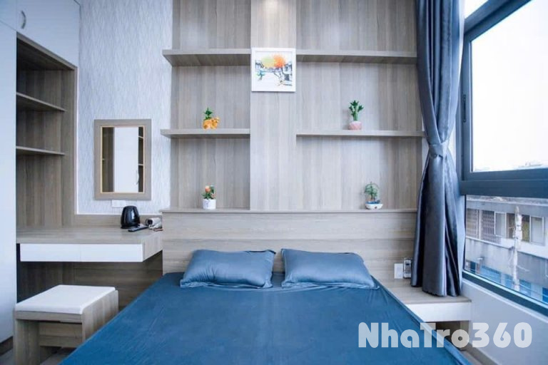 CĂN HỘ STUDIO QUẬN 10 CỬA SỔ THOÁNG, FULL NỘI THẤT