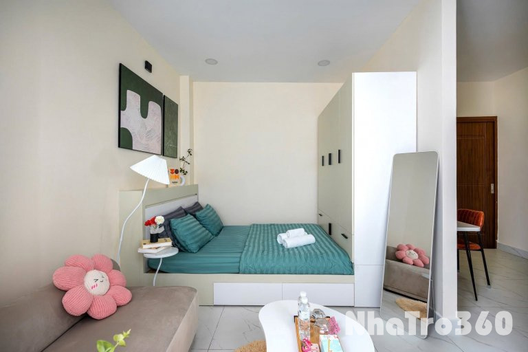 Cho thuê phòng Quận 3 khai trương mới 100% studio 30m2