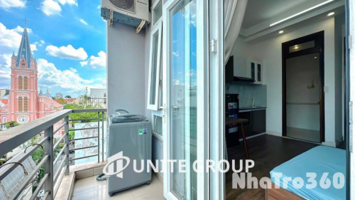 CĂN HỘ BAN CÔNG FULL NỘI THẤT QUẬN 1 GẦN CÔNG VIÊN LÊ VĂN TÁM, CHỢ TÂN ĐỊNH