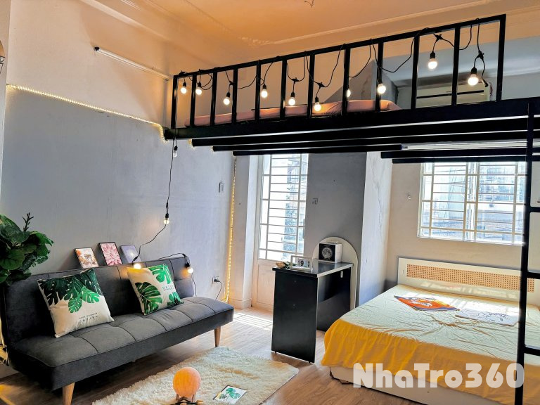 Căn hộ full nt khong giới hạn ng ở ngay gần ngã tư Bảy Hiền