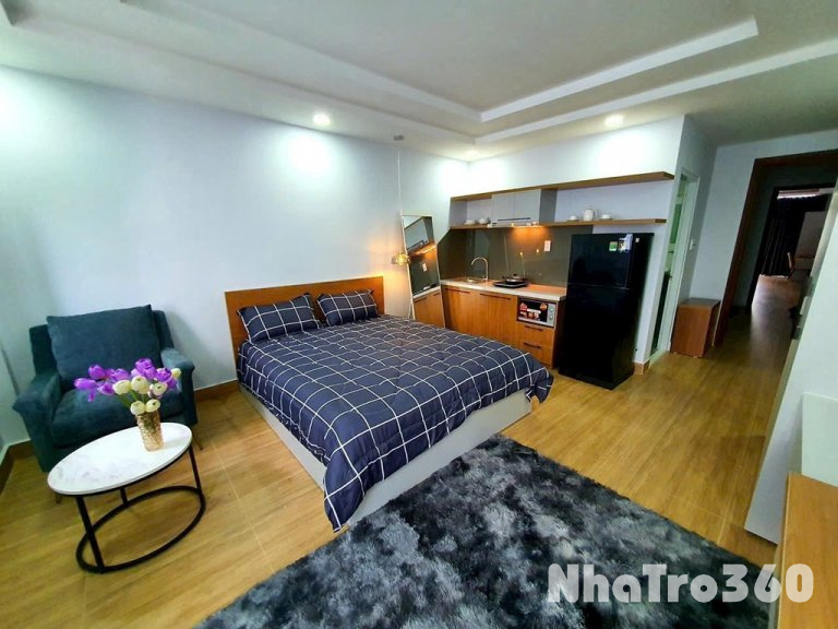 Studio bancol full nội thất gần đh Văn Lang Cs1 Q1