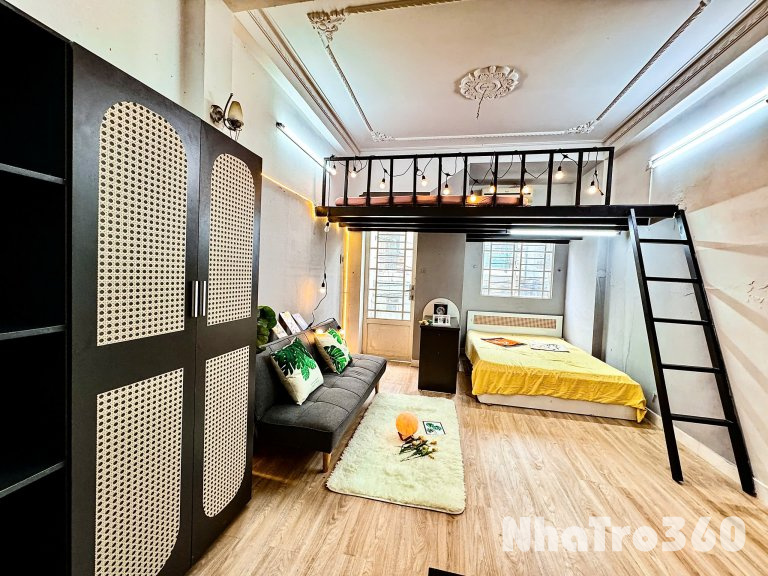 Căn hộ full nt khong giới hạn ng ở ngay gần ngã tư Bảy Hiền