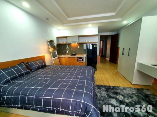 Studio bancol full nội thất gần đh Văn Lang Cs1 Q1