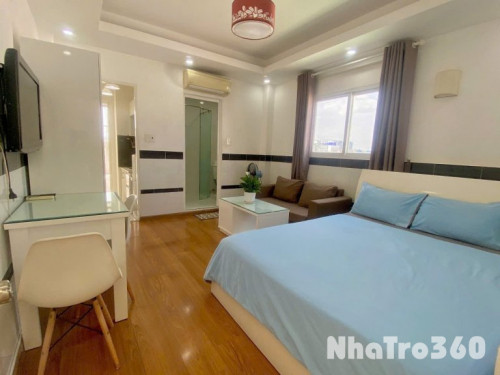 ✨ CĂN HỘ DỊCH VỤ 1PN – TÁCH BẾP – FULL NỘI THẤT – SÂN PHƠI RỘNG QUẬN 8 ✨