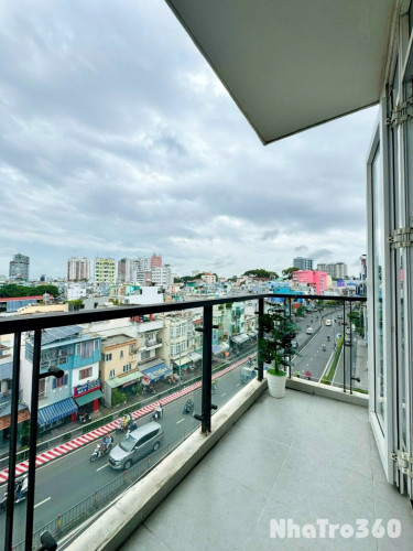 🏠 Căn hộ dịch vụ ban công lớn xịn xò - tách bếp - full nội thất quận 1. 