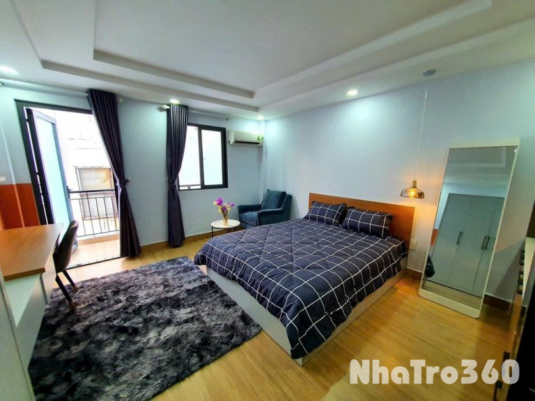 Studio bancol full nội thất gần đh Văn Lang Cs1 Q1