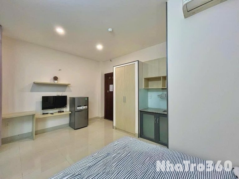 Cho thuê căn hộ Studio Cửa sổ thoáng Q4 gần ĐH Nguyễn Tất Thành, cầu Ông Lãnh, cầu Nguyễn Văn Cừ