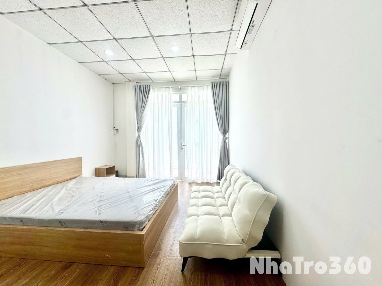 Cho thuê căn hộ ban công Q8, đường Dương Bá Trạc, gần ĐH ĐH Sài Gòn, cầu Chữ Y, cầu Nguyễn Văn Cừ