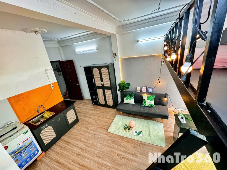 Căn hộ full nt khong giới hạn ng ở ngay gần ngã tư Bảy Hiền