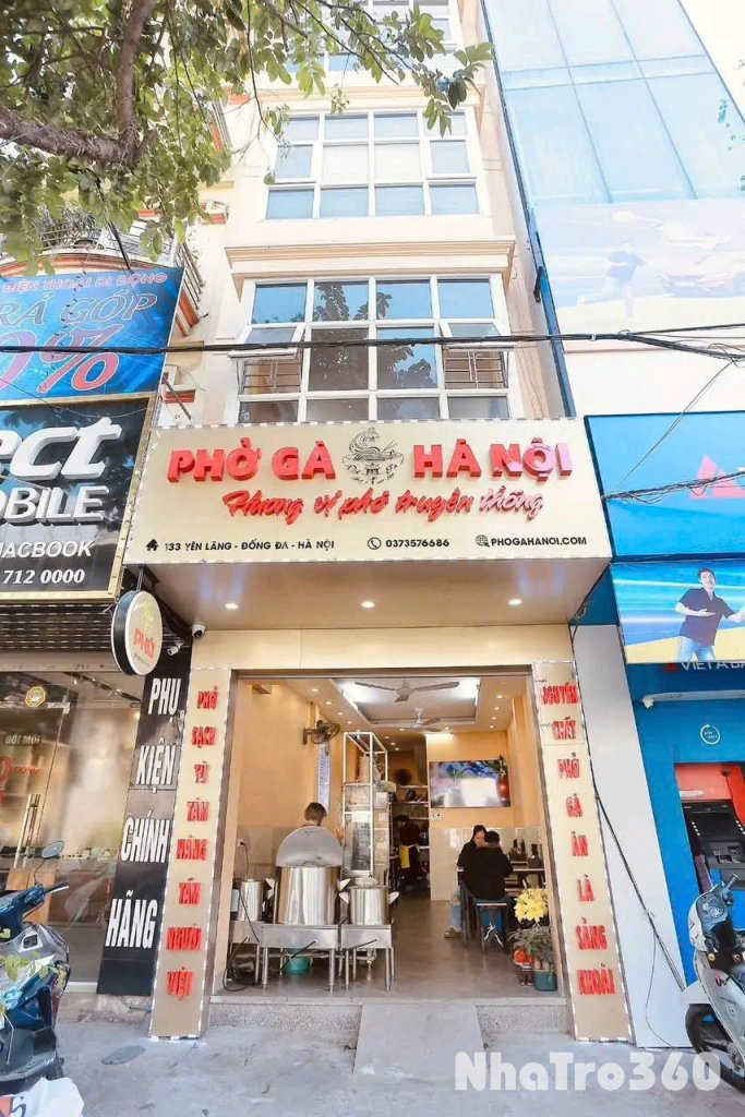 CHO THUÊ MẶT BẰNG KINH DOANH – 133 YÊN LÃNG, ĐỐNG ĐA, HÀ NỘI