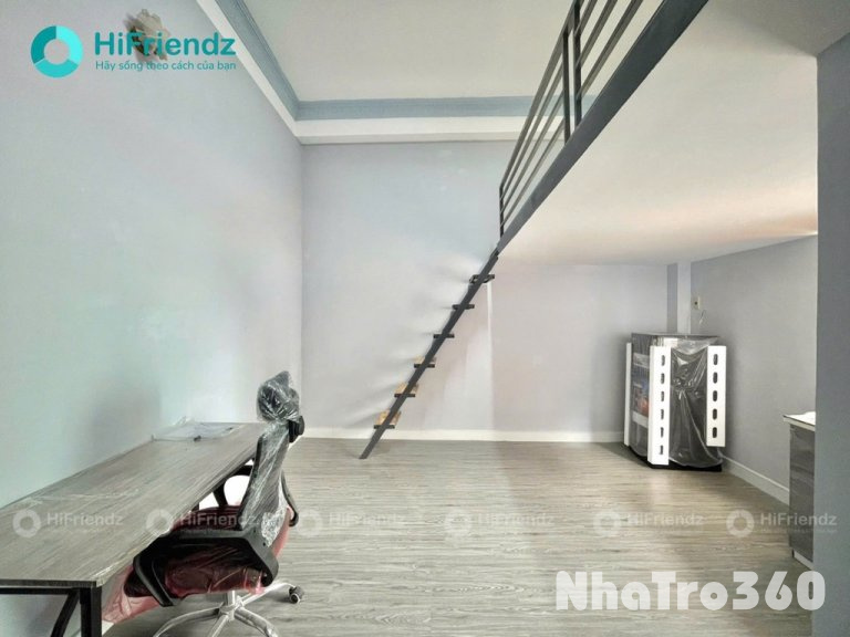 Duplex, gác, full nội thất, cửa sổ trời