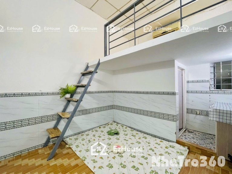 Phòng trọ giá rẻ sẵn máy lạnh, có gác