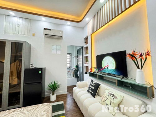 1 Phòng Ngủ Tách Bếp Full Nội Thất Trống Sẵn ở Liền được