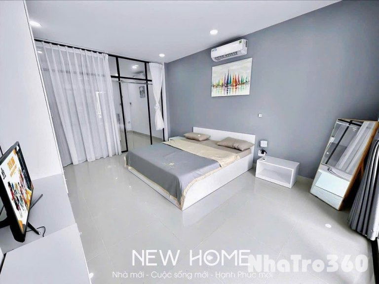 Căn hộ 1pn bancol full nội thất bancol thang máyQ3