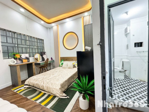 1 Phòng Ngủ Tách Bếp Full Nội Thất Trống Sẵn ở Liền được