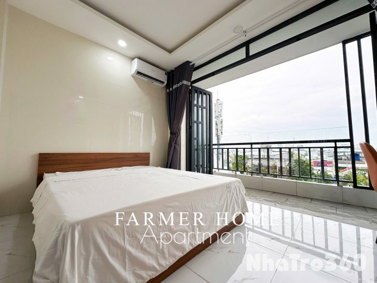 Cho thuê căn hộ Studio Ban công, Tách bếp Q8 gần cầu Kênh Xáng, cầu Nguyễn Văn Cừ, ĐH Tôn Đức Thắng