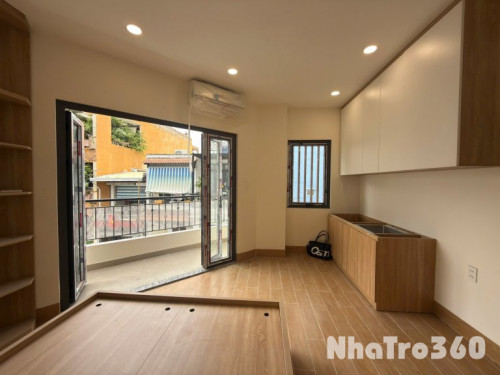 Cho thuê căn hộ Studio Ban công MỚI Q8 gần cầu chữ Y, cầu Nguyễn Văn Cừ, Parc Mall