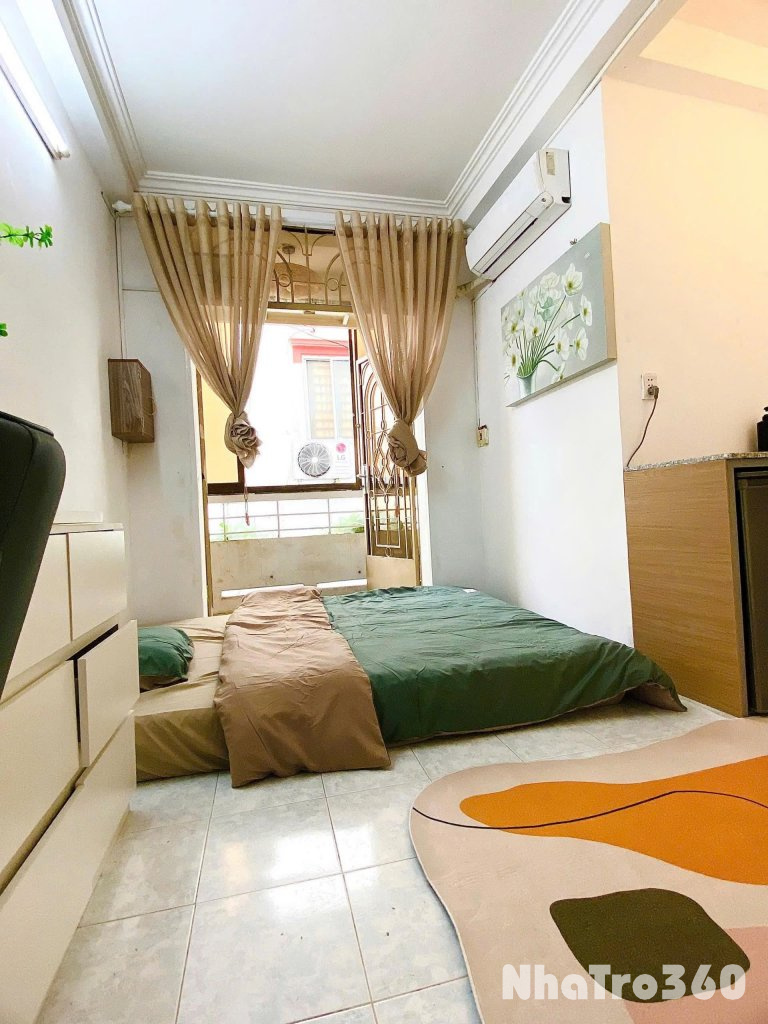 CĂN HỘ CỬA SỔ FULL NỘI THẤT QUẬN 1 GẦN CINESTAR CINEMA QUỐC THANH