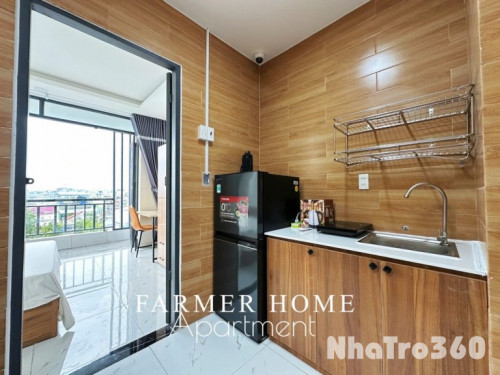 Căn hộ ban công tách bếp full nội thất 35m2 Quận 8