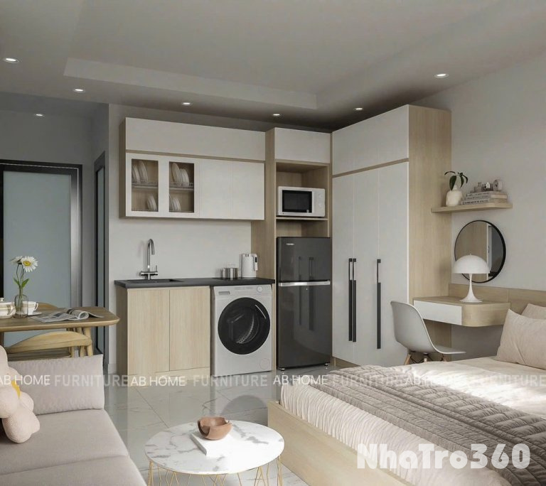 STUDIO NGAY NHÀ GA T3 FULL NỘI THẤT-TÂN BÌNH