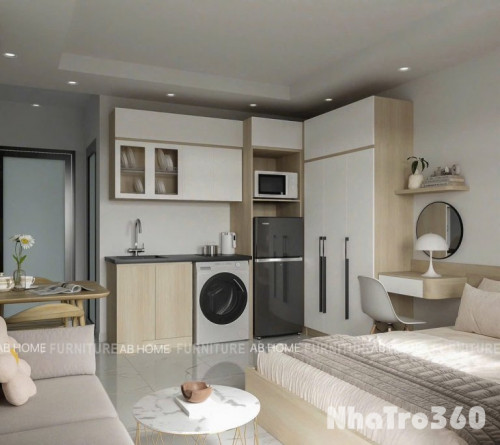 STUDIO NGAY NHÀ GA T3 FULL NỘI THẤT-TÂN BÌNH