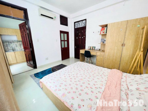 Cho thuê căn hộ 1PN Cửa sổ thoáng Q1 gần công viên 23 tháng 9, Ngã Năm Cống Quỳnh, Cinestar Quốc Thanh