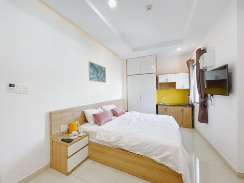 Cho thuê căn hộ Q4, Đường Tôn Thất Thuyết, gần ĐH Nguyễn Tất Thành, cầu Tân Thuận, chợ Xóm Chiếu