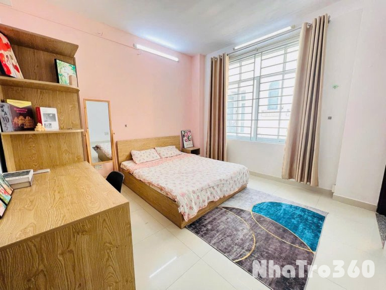 Cho thuê căn hộ 1PN Cửa sổ thoáng Q1 gần công viên 23 tháng 9, Ngã Năm Cống Quỳnh, Cinestar Quốc Thanh