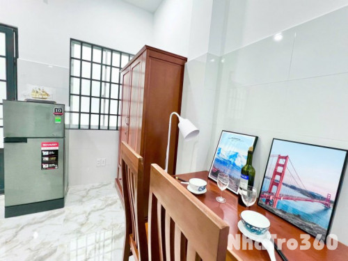 Cho thuê căn hộ Studio Cửa sổ thoáng Q8 gần cầu Nguyễn Văn Cừ, cầu chữ Y, chợ Rạch Ông