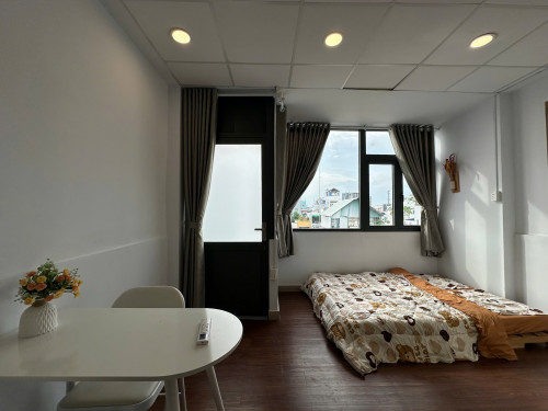 Cho thuê Studio ban công full nội thất Q8, ngay cầu Nguyễn Văn Cừ, cầu Rạch Ông, cầu chữ Y, Parcmall,…