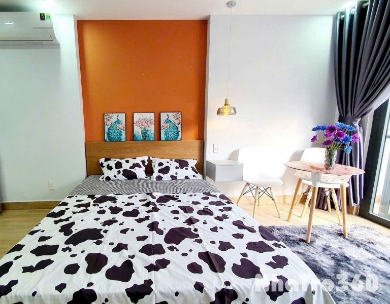 Cho thuê căn hộ Studio Ban công thoáng Q1 gần chợ Bến Thành, Bitexco, Takashimaya, cầu Calmette